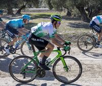 El ciclista Josu Etxeberria en la UCI, tras ser atropellado mientras entrenaba
