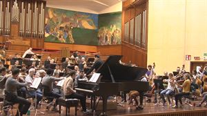 ''Mare marginis'' Ramon Lazkanoren obra berria estreinatuko du bihar Euskadiko Orkestrak