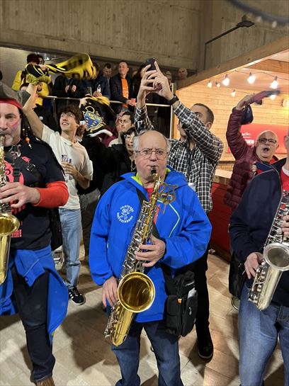 Baskoniako zaleak Badalonan