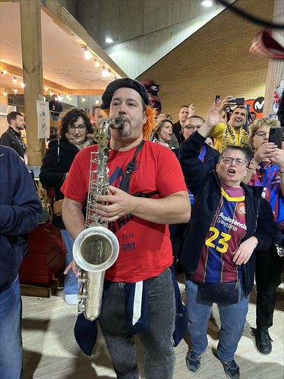 Baskoniako zaleak Badalonan