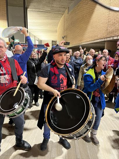 Baskoniako zaleak Badalonan