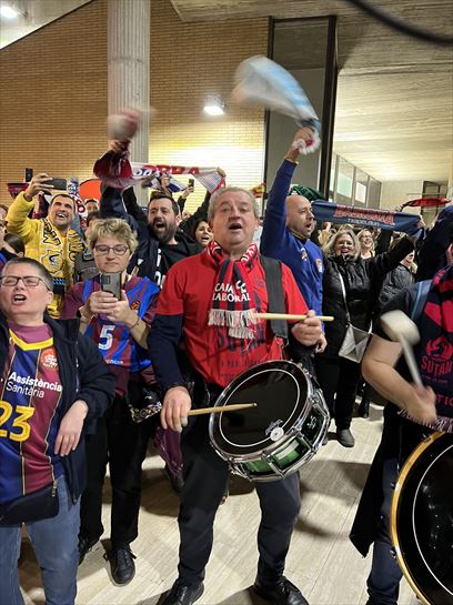 Baskoniako zaleak Badalonan