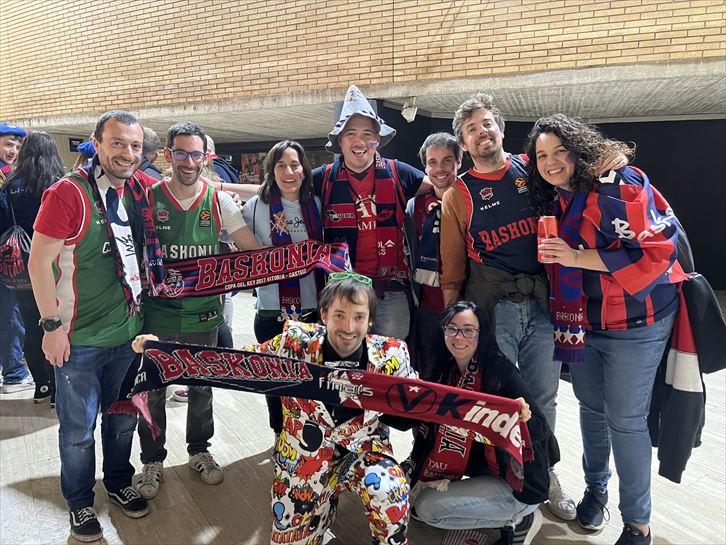 Baskoniako zaleak Badalonan