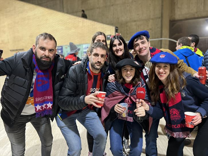 Baskoniako zaleak Badalonan