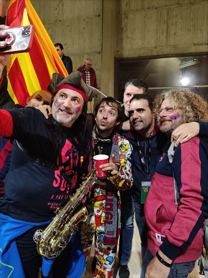 Baskoniako zaleak Badalonan