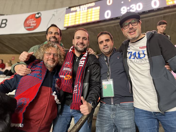 Baskoniako zaleak Badalonan