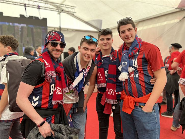 Baskoniako zaleak Badalonan