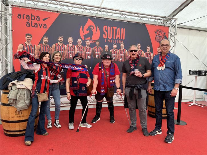 Baskoniako zaleak Badalonan