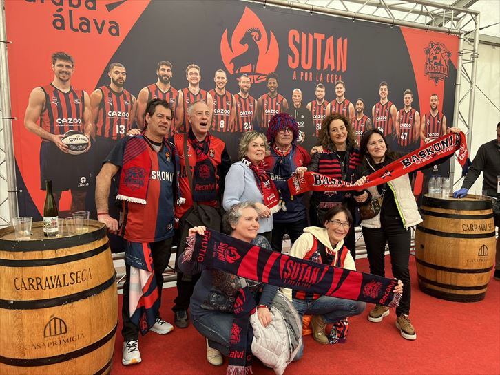 Baskoniako zaleak Badalonan