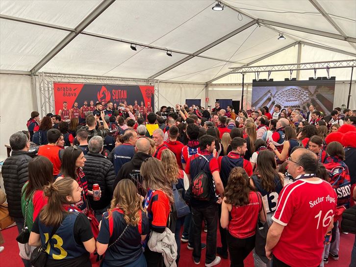 Baskoniako zaleak Badalonan