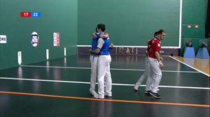 P.Etxeberria y Rezusta se clasifican para el play-off tras ganar a Laso-Eskiroz
