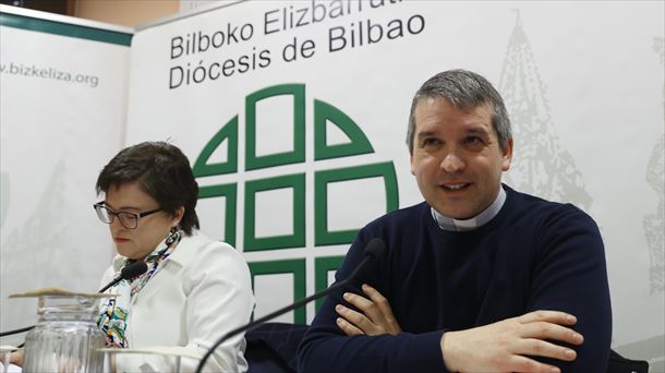 Rueda de prensa de la Diócesis de Bizkaia