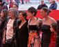 El equipo de la película '20.000 especies de abejas', en la alfombra roja de la Berlinale
