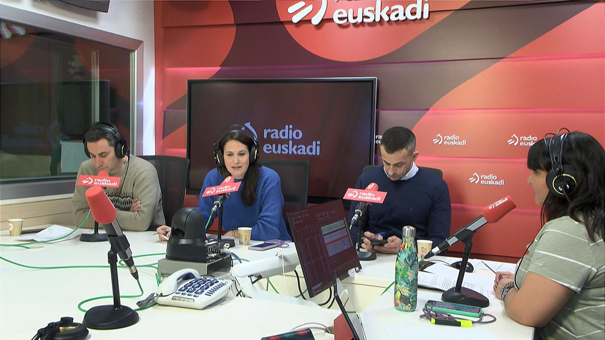 Radio Euskadiko "Parlamento en las Ondas" irratsaioaren irudia. Argazkia: EITB Media