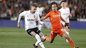 La Real Sociedad pierde ante el Valencia (1-0)