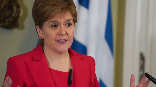 Nicola Sturgeon Eskoziako lehen ministro ohia. Argazkia: EFE