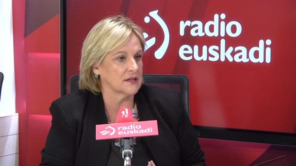 Itxaso Atutxa en Radio Euskadi. Foto: EITB Media.