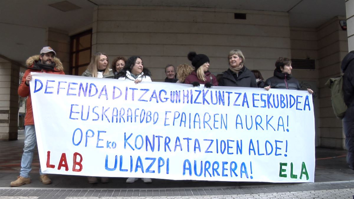 Trabajadores de la Fundación Uliazpi denuncian la ''sentencia euskarafoba''