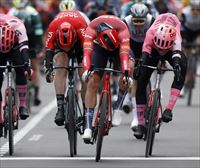 Pedersenek irabazi du Fontainebleuko esprinta, Paris-Nizako bigarren etapan, eta lider jarri da