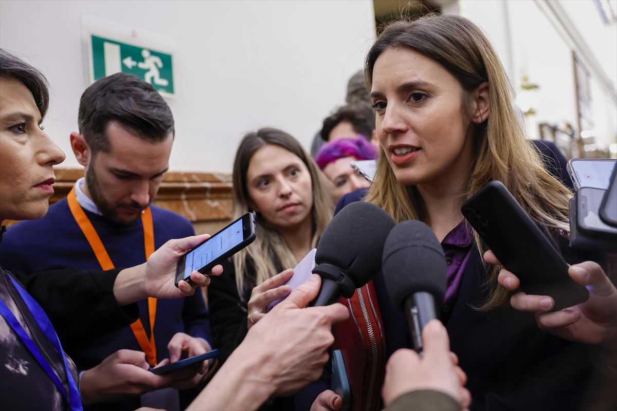 Irene Montero. Foto: EFE.