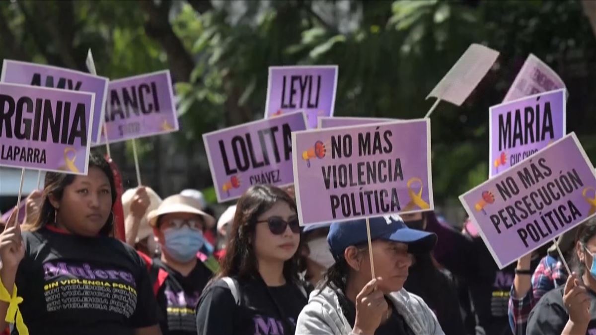 Las mujeres se movilizan en América Latina para exigir el cese de la violencia machista.