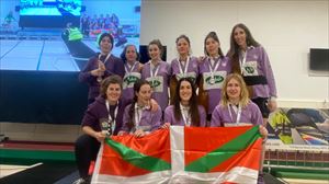 Primeras medallas vascas en el Mundial de Sokatira de Belfast