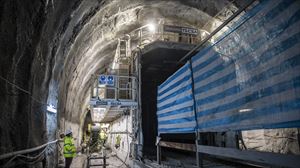 Obras del TAV en Lezo. Foto: EFE