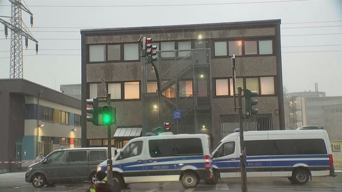 Ataque en Hamburgo. Imagen obtenida de un vídeo de Agencias.