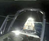 SpaceX kapsula Floridako kostaldean lurreratu da, Nazioarteko Espazio Estazioan bost hilabetez egon ondoren