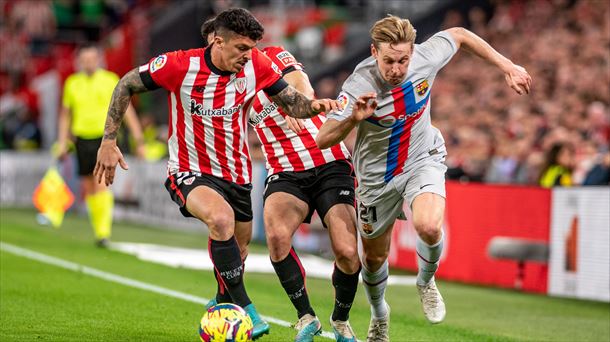 ander Capa, en un partido con el Athletic