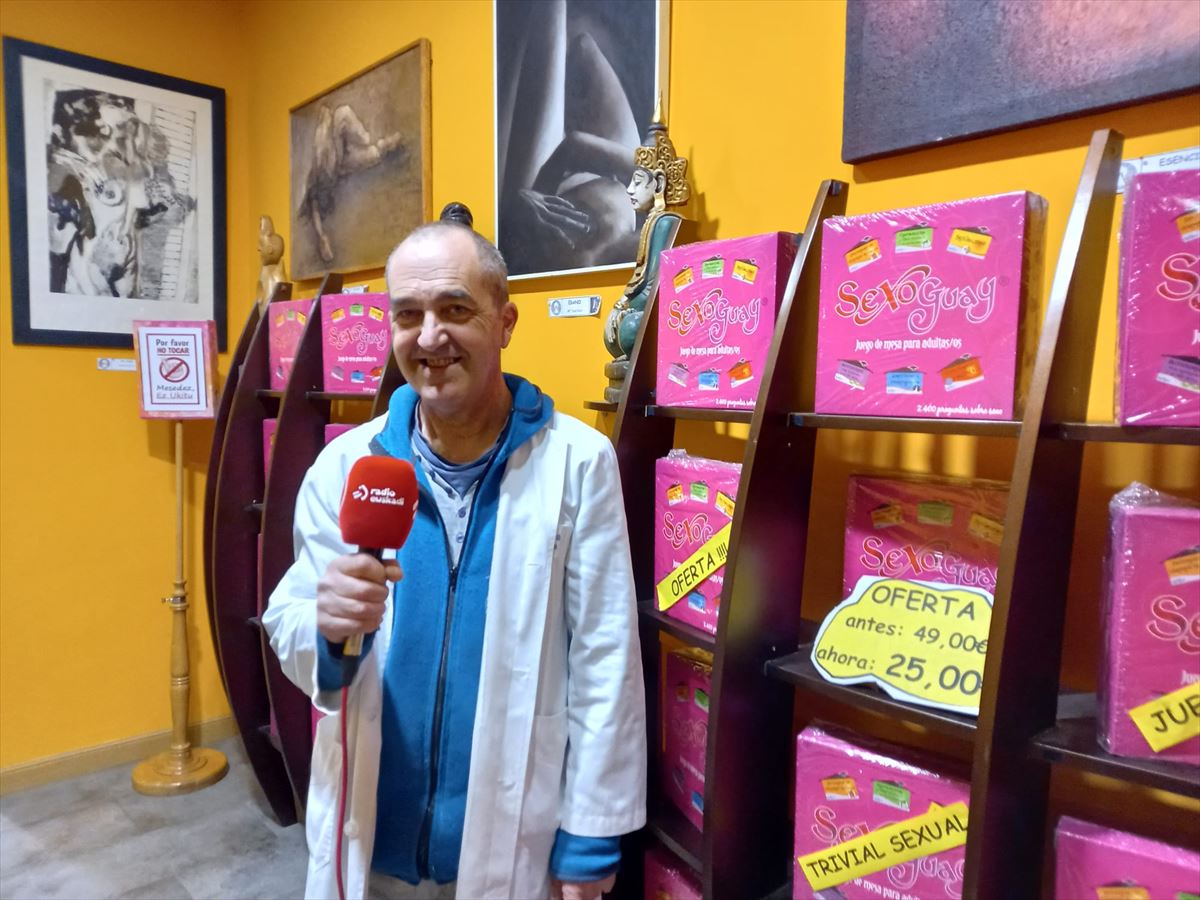 Cierra la primera tienda erótica y/o sex-shop que se abrió en Pamplona hace  30 años