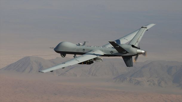 MQ-9 aireontzia. Argazkia: EFE