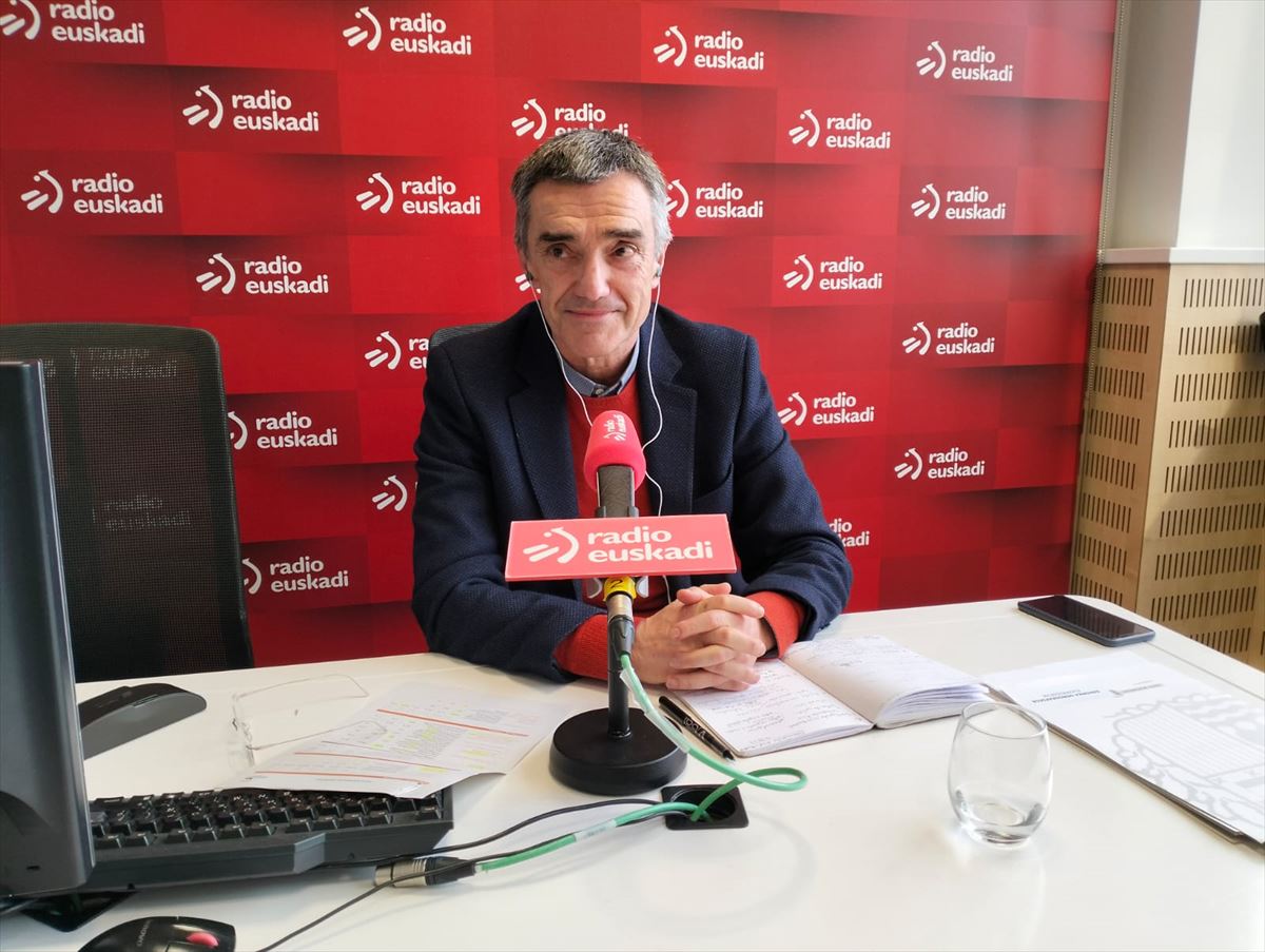 Jonan Fernández, secretario general de Transición Social y Agenda 2030 del Gobierno Vasco