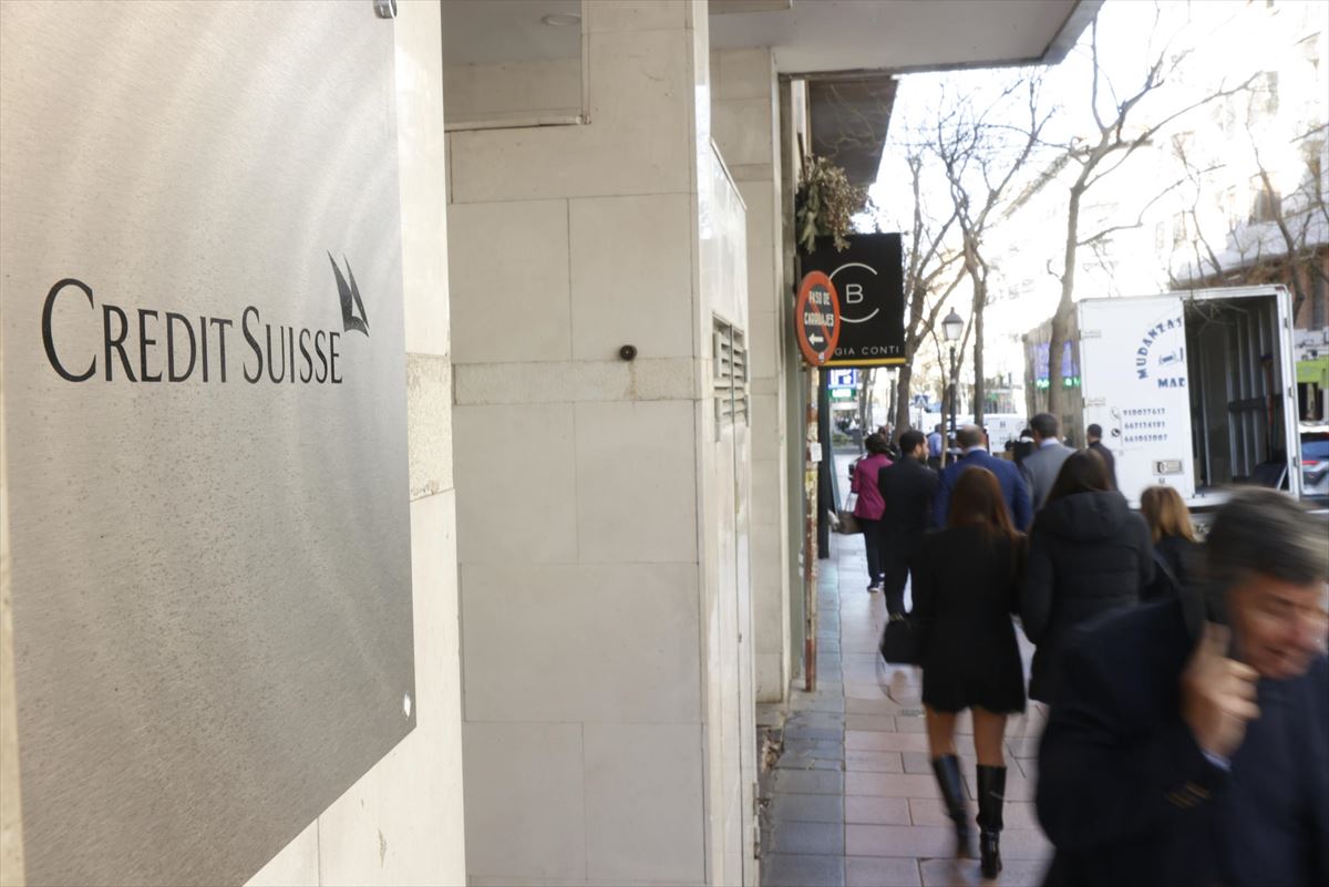 Sede de Credit Suisse en Madrid.