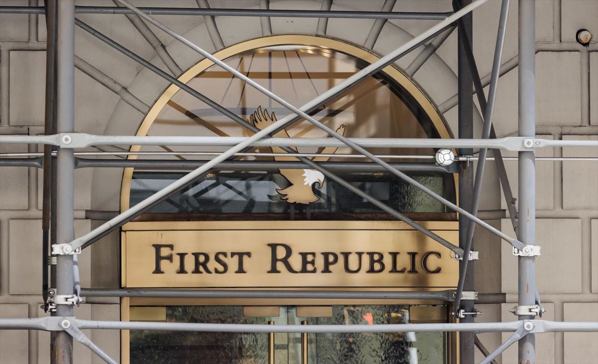 Una oficina del First Republic en Nueva York. 