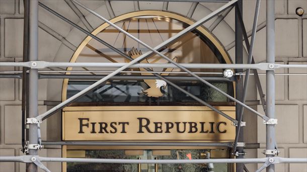 Una oficina del First Republic en Nueva York. 