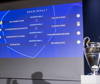 Real Madril-Chelsea, City-Bayern, Milan-Napoli eta Benfica-Inter, Championseko final-laurdenetako kanporaketak