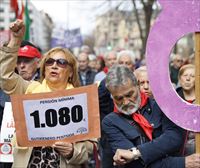 Los pensionistas vascos retoman hoy sus movilizaciones