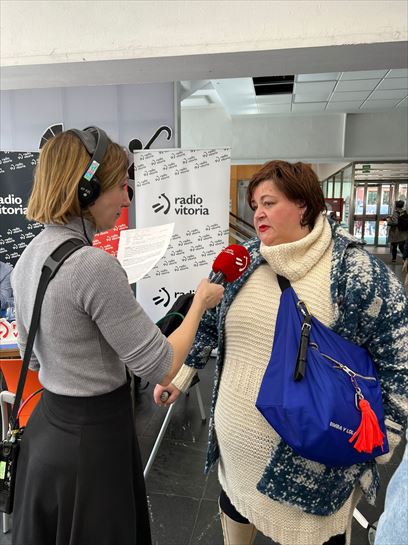 Radio Vitoria Gaur desde el Centro Cívico Aldabe