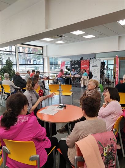 Radio Vitoria Gaur desde el Centro Cívico Aldabe