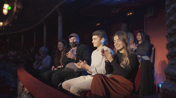 El concierto en homenaje a Kepa Junkera celebrado en el Teatro Arriaga, en "Oholtzan"