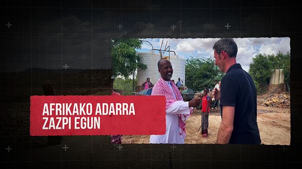 'Larrialdia Afrikan' erreportaje sorta