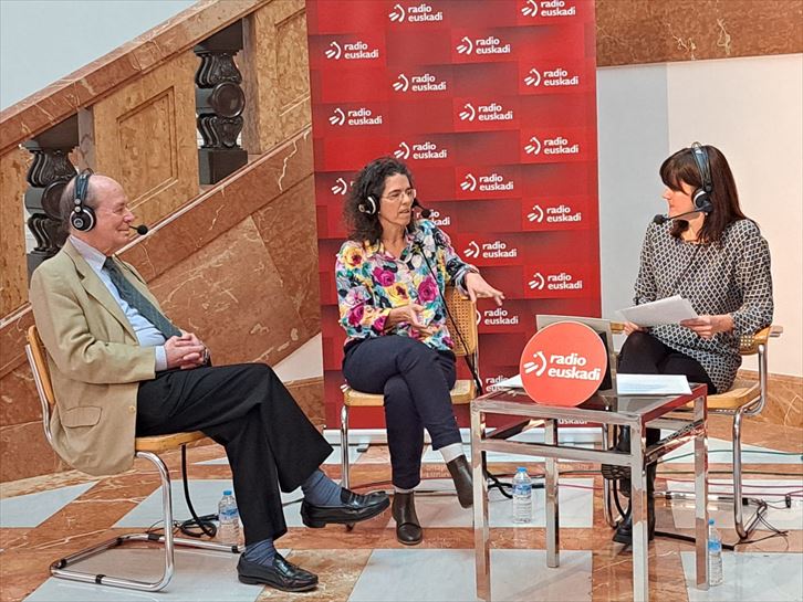 Ibon Areso, exalclade Bilbao y Beatriz Marcos