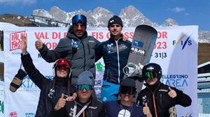 Álvaro Romero consigue el oro en los Mundiales Junior de snowboard cross