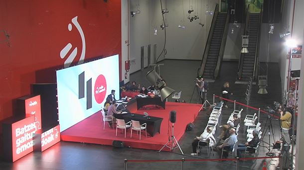 40 aniversario de Radio Euskadi. Imagen obtenida de un vídeo de EITB Media.