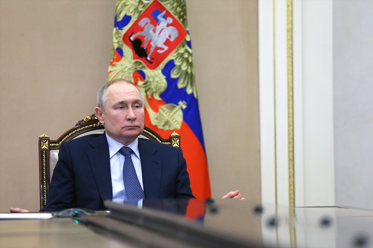 Vladimir Putin Errusiako presidentea. Argazkia: EFE