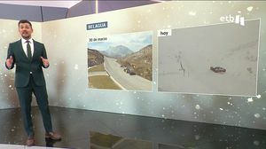 Vuelve la nieve al Pirineo navarro