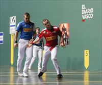 Laso y Elordi se juegan el último billete para semifinales del Manomanista en Bilbao