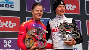 Tadej Pogacar y Lotte Kopecky se imponen en el Tour de Flandes