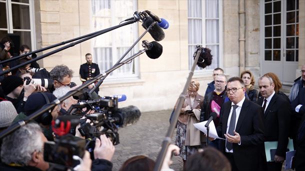 Los sindicatos franceses han realizado un comunicado conjunto. Foto: EFE.